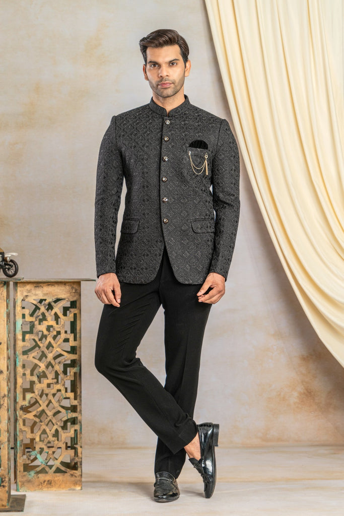 Purple - Bandhgala - Indian Wear for Men - Buy Latest Designer Men wear  Clothing Online - Utsav Fashion